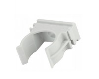 Крепёж-клипса для труб Полистирол д25 (100шт/уп)